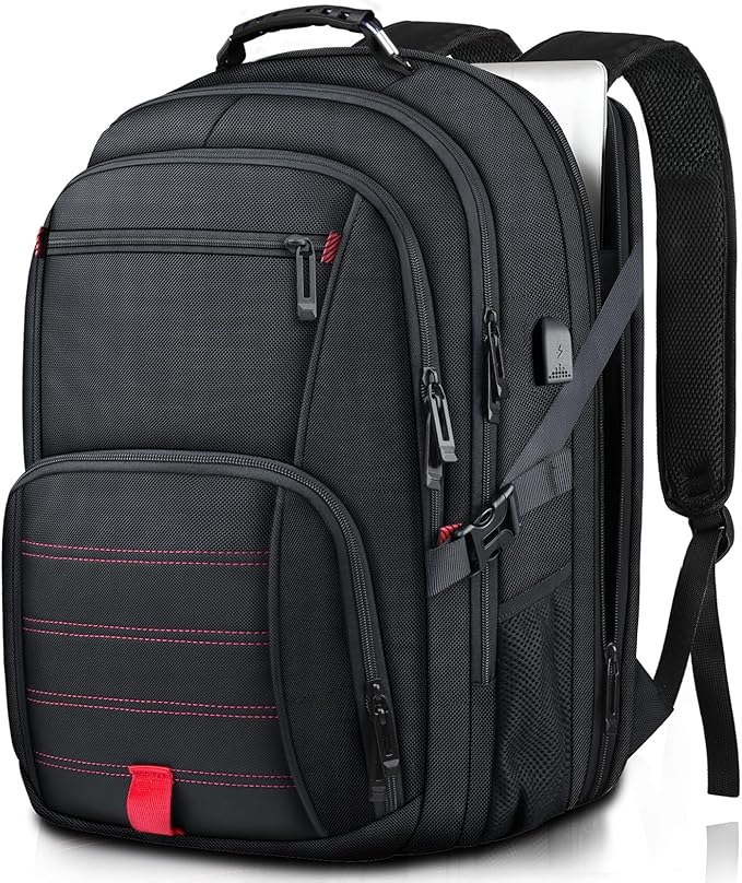 18.4 Inch Travel Laptop Backpack, Extra Large Backpack, Laptop Backpack by TAZBUZO