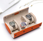 MOZSLY Watch Roll Travel Case 3 Slots Portable Box - Image 8