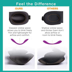 Bucky Ultralight Travel & Sleep Chevron Eye Mask, One Size - Image 2