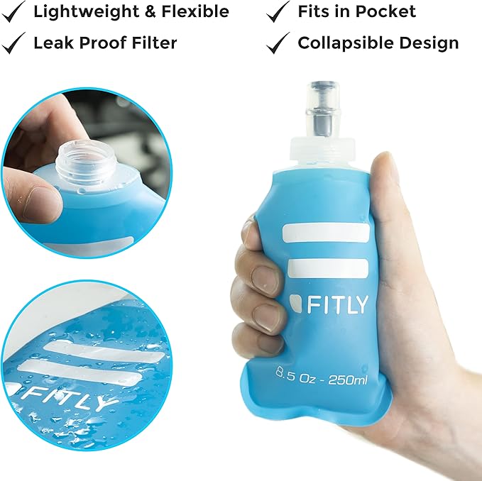 Soft Flask - Shrink As You Drink Soft Water Bottle - Image 2
