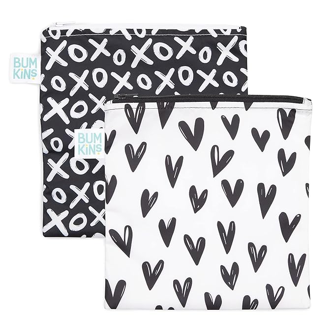 Bumkins Reusable Sandwich and Snack Bags, by Bumkins