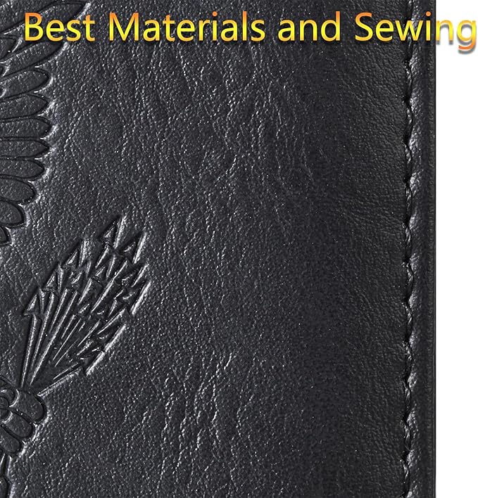 Passport Holder Cover Wallet Travel Essentials Leather Rfid Blocking Case - Image 7