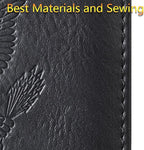 Passport Holder Cover Wallet Travel Essentials Leather Rfid Blocking Case - Image 7