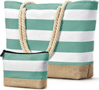 Becokan Beach Bag Initial Beach Tote by BecokanBeachBagSpecialist