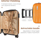 Luggage Set 3 Piece Luggage Set ABS hardshell Spinner Wheels Luggage Carry on - Image 3