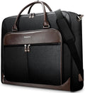 Garment Bag Travel Large Leather Carry On Suit Bag by Noozion