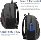Boavan Laptop Backpack for men, 15.6 inch Laptop Bag - Image 5