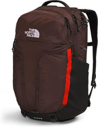 The North Face Surge Commuter Laptop Backpack, Coal Brown/Fiery Red/TNF Black - Image 2