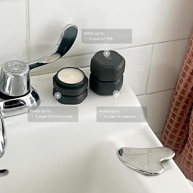 Cadence Travel Containers Basic Skincare Set - Image 3