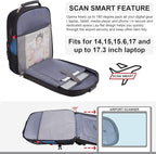 LOVEVOOK Travel Laptop Backpack Waterproof Anti Theft Backpack - Image 6