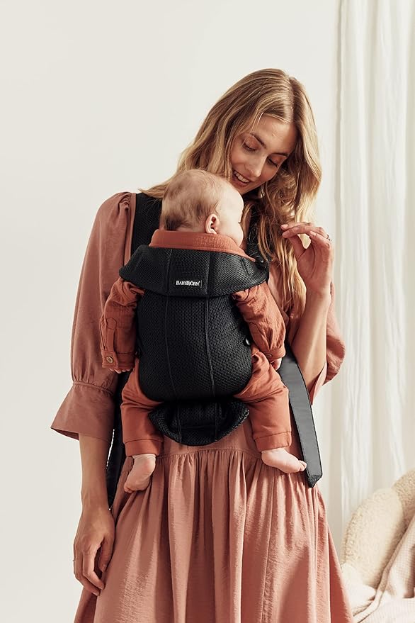 BabyBjörn Baby Carrier Mini, 3D Mesh | Newborn Carrier, Easy-to-Use - Image 4