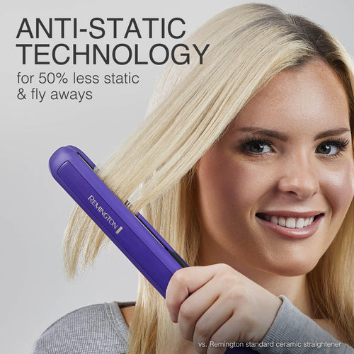 1" Flat Iron Hair Straightener with Anti
