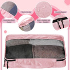 5 Pcs Packing Cubes for Suitcase Large Travel Cubes Carry on Luggage Organizer - Image 3