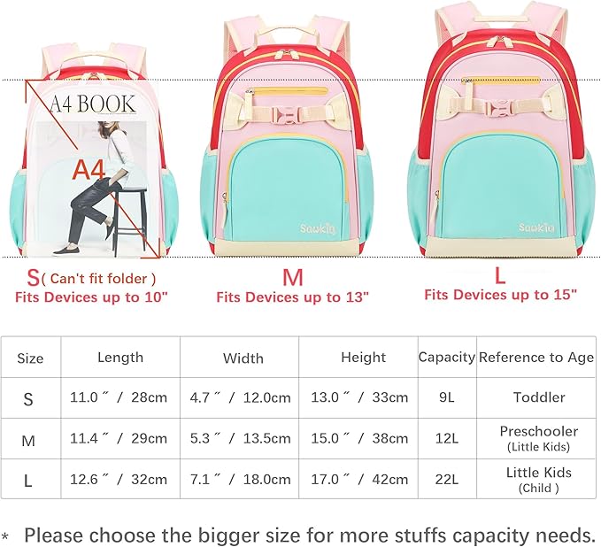 Cute Mini Toddler Backpacks for Girls 2-4 Little Kids Backpack preschool Bookbag - Image 4