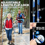 Covacure Trekking Poles Collapsible Hiking Poles - Image 3