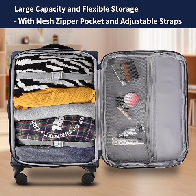 3-Piece Softside Expandable Luggage Set - Image 5
