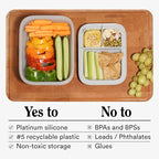 STOJO Collapsible Bento Box, Leak-Proof, Microwave & Dishwasher Safe, Premium - Image 7