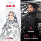 Emergency Blankets for Survival Gear and Equipment x6, Space Blanket, Mylar - Image 7