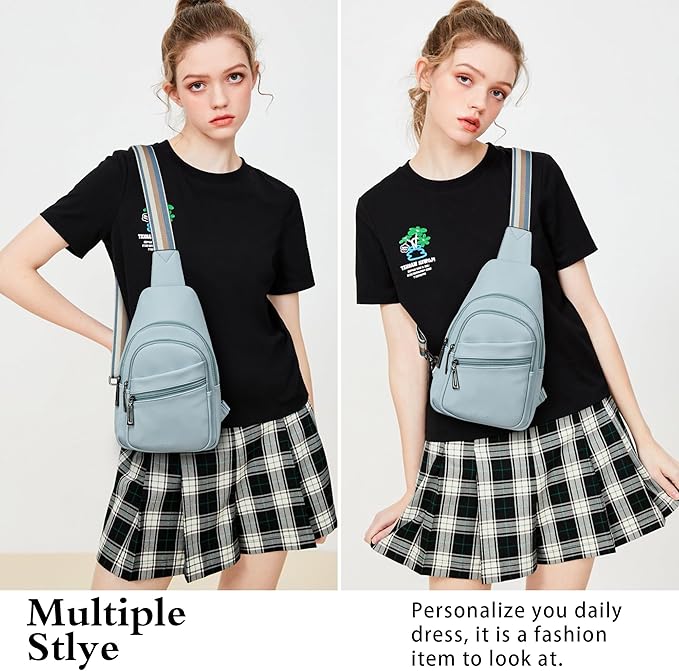 Sling Bag Crossbody Bags for Women Small Cross Body Bag Fanny Packs Chest Sling - Image 9