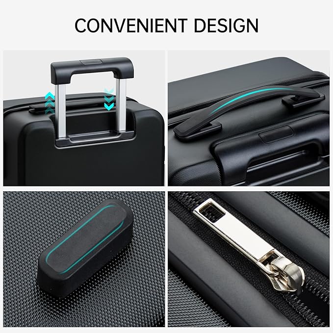 MILADA Checked Luggage 24 Inch Luggage - Image 9