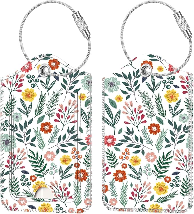 Fintie Luggage Tags, Privacy Cover ID Label by Fintie