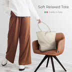 Italian Calf Leather Tote for Women - Image 4