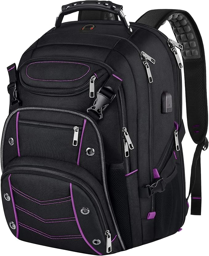 VECKUSON Unisex 18.4 Inch Laptop Backpack, by TryingtoBuyHappiness
