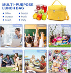 NOL Natural Organic Lifestyle Insulated Lunch Bags - Image 6
