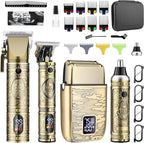 GSKY Hair Clippers for Men Professional, Beard Trimmer Kits & Sets, Cordless Mens Hair Trimmer