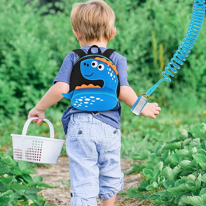 Accmor Toddler Backpack Leash, Cute Dinosaur Kids Harness Backpacks - Image 6