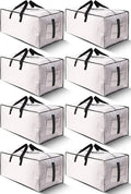 8 Pack Large Strong Moving Bags by HOMESURE