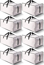 8 Pack Large Strong Moving Bags by HOMESURE