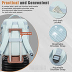 40L Travel Backpack with USB Charging Port, Water-Resistant Carry On Backpack - Image 4
