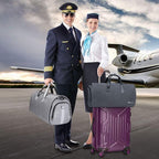 Modoker Convertible Garment Bag - 2 in 1 Hanging Suitcase Suit Travel Bags - Image 6