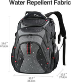 KROSER Travel Laptop Backpack 17.3 Inch XL Computer Backpack - Image 2