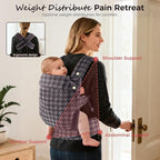 Baby Carrier Newborn to Toddler- Ergonomic, Cozy and Lightweight Infant Carrier - Image 3
