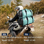 Haimont Waterproof Duffel Bag Roll-top Dry Duffel Bag - Image 5