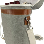 ZORMY 3 Bottle Insulated Wine Tote Cooler Bag, Portable Carrier - Image 5