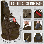 Survival Kit, Camping Axe, Crossbody Bag - Image 2