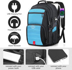 18.4 Inch Extra Large Backpack, Carry on Backpack, 55L Travel Laptop Backpack - Image 2
