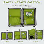 Cipway Compression Packing Cubes, Ultralight Luggage Organizer Bags - Image 7