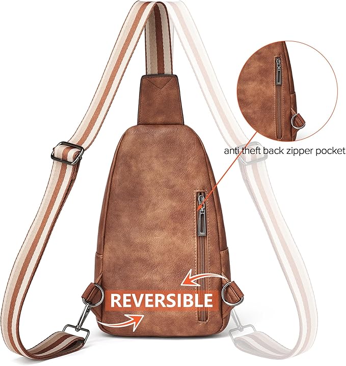 Sling Bag Crossbody Bags for Women Small Cross Body Bag Fanny Packs Chest Sling - Image 6
