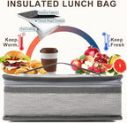 FlowFly Small Insulated Lunch box Portable Soft Bag Mini Cooler Thermal Meal - Image 3
