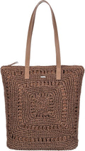 Roxy Women's Beach Tote Bag | Travel | Vacation | Straw | Lightweight | by Roxy