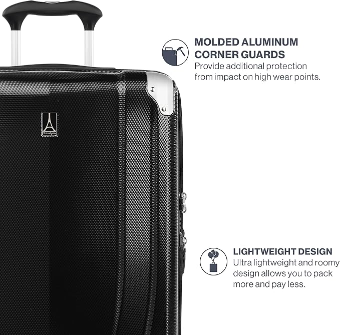 Travelpro Pathways 3 Hardside Expandable Luggage, 8 Spinner Wheels, Lightweight - Image 3