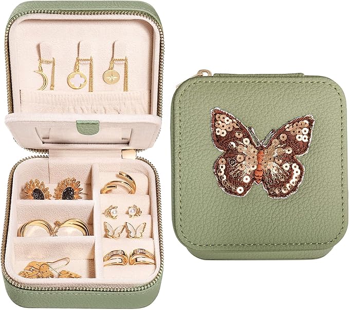 S.Leaf Travel Jewelry Organizer Travel Jewelry Boxes by SLeaf