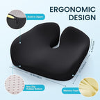 Benazcap Seat Cushion, Memory Foam Cushions - Image 2
