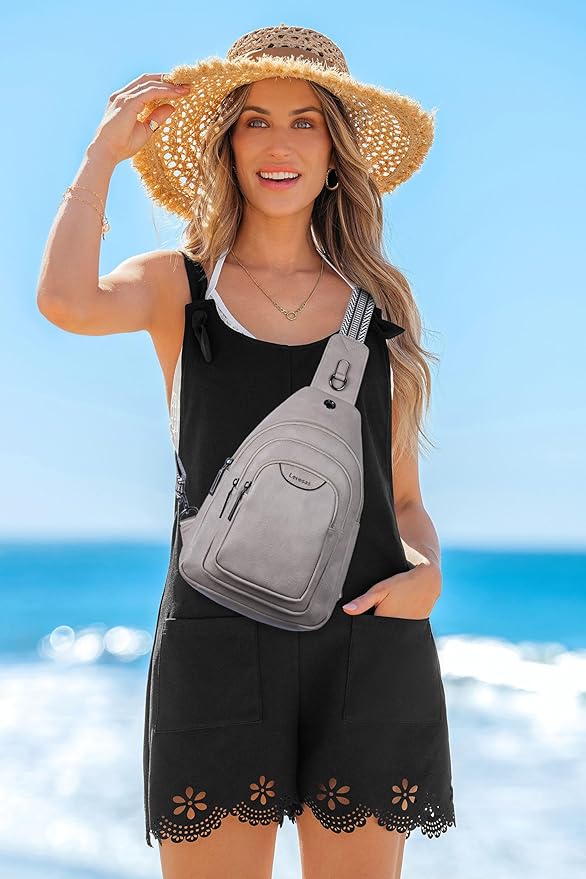Crossbody Sling Bag for Women Men Anti Theft Cross Body Fanny Pack Belt Bag - Image 7