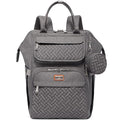 BabbleRoo Diaper Bag Backpack, Unisex Stylish Travel Back Pack Nappy Changing by BabbleRoo