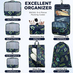 BAGAIL 9 Set Packing Cubes Luggage Packing Organizers - Image 4